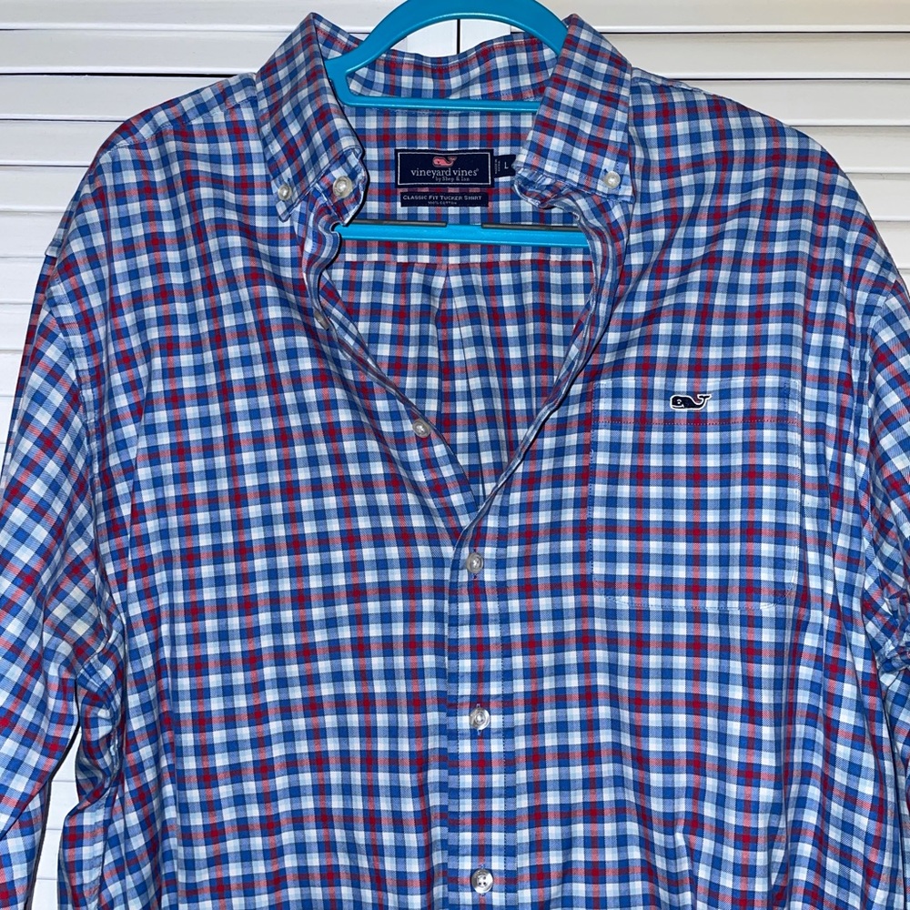 Vineyard Vines classic fit tucker shirt - large
